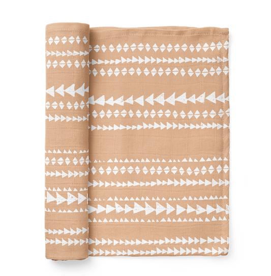 an image of the terrain muslin swaddle wrap for cute babies