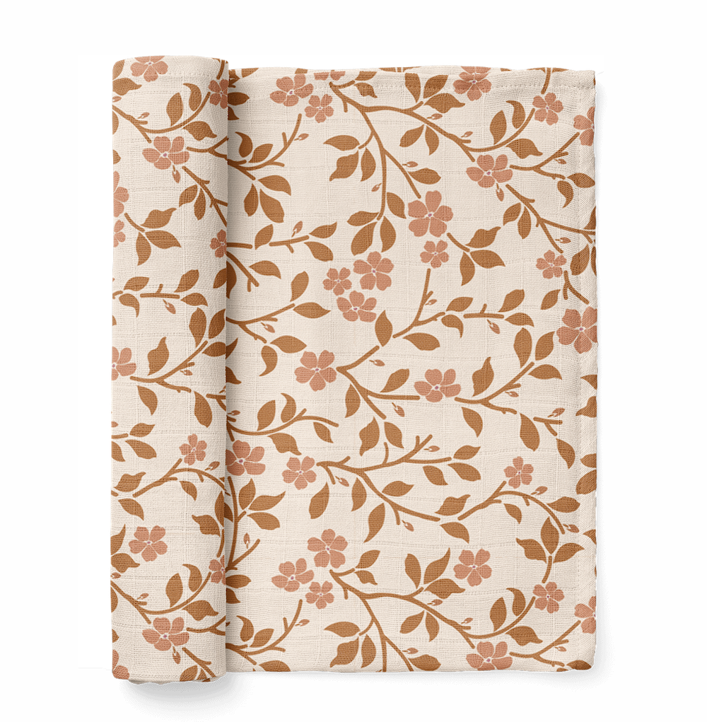 Swaddle Magnolia Tree Brown – Mini Wander