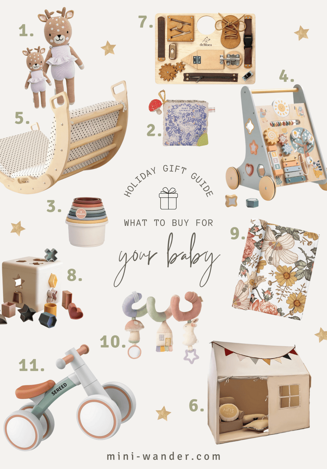 Baby's First Christmas Gifts: A Guide to Thoughtful Presents for the Little Ones