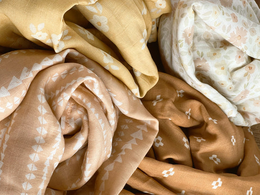 eco friendly baby products - cotton baby blankets from Mini Wander