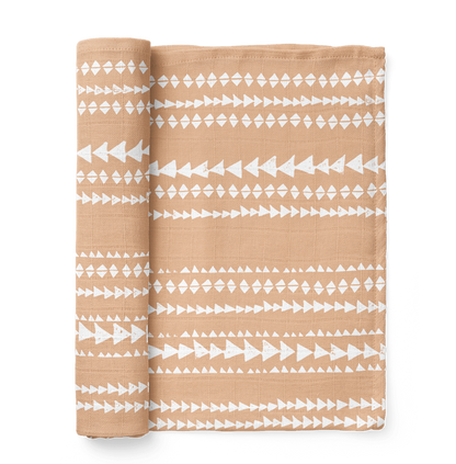 an image of the terrain muslin swaddle wrap for cute babies