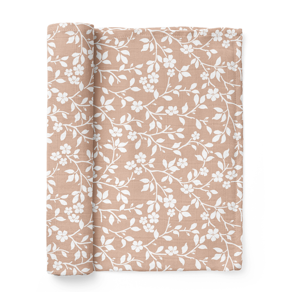 Swaddle Magnolia Tree Peach