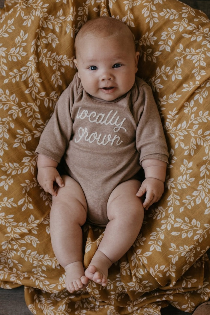 Leaf clearance swaddle blanket