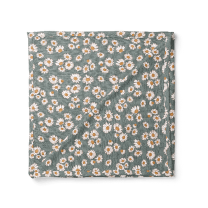 Swaddle Daisy Storm Blue
